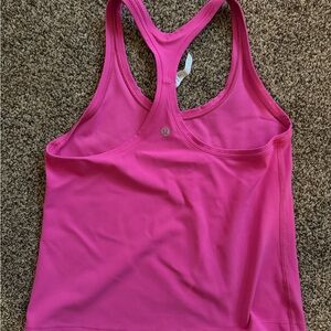 lululemon Nulu Pink Tank Top